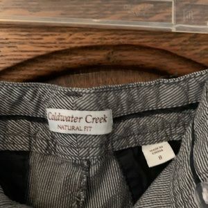 Coldwater Creek cropped pant